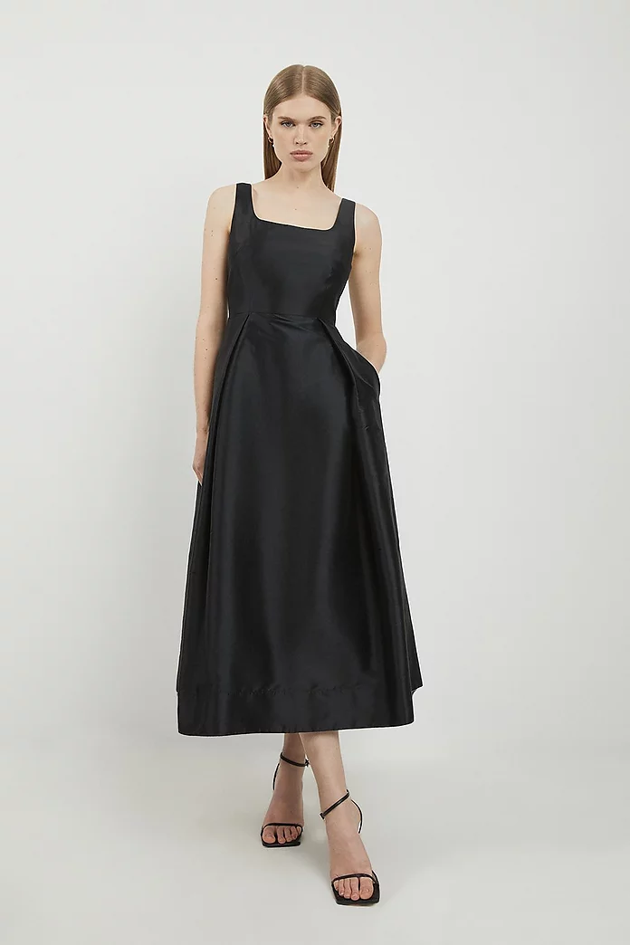 Lydia Spaghetti Strap Midi Dress Lydia Spaghetti Strap Midi Dress