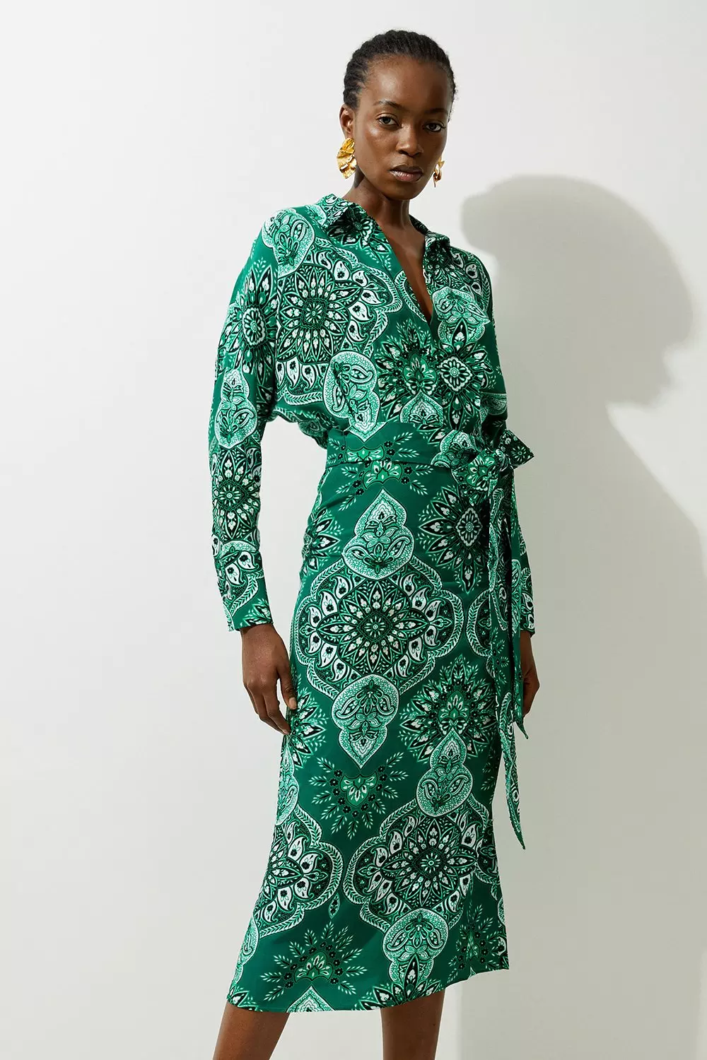 Petite paisley dress hotsell