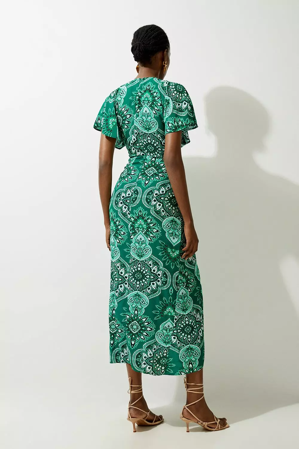 【KAREN MILLEN】プチビスコースリネン織りミニビーチドレス Petite Clothing for Women | Petite Clothing Brands | Karen