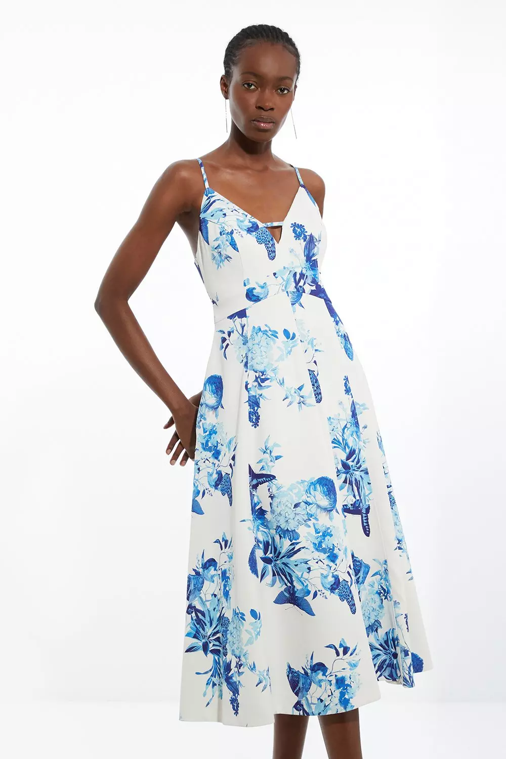 Butterfly midi dress online