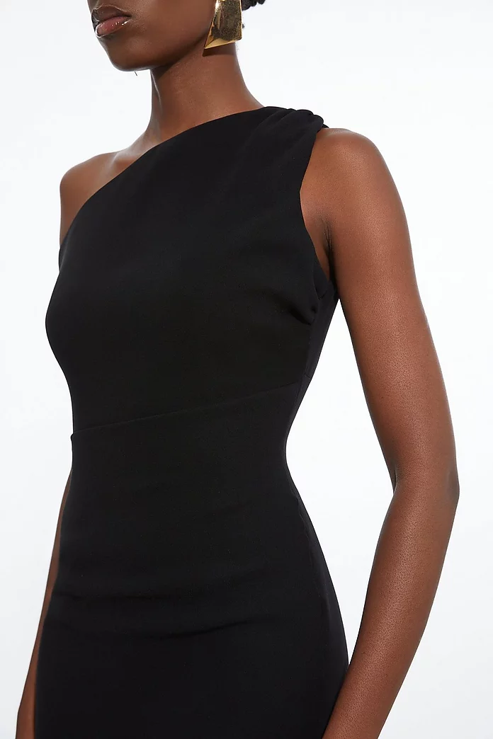 Fluid Tailored Drop Shoulder Maxi Dress | Karen Millen Fluid Tailored Drop Shoulder Maxi Dress | Karen Millen