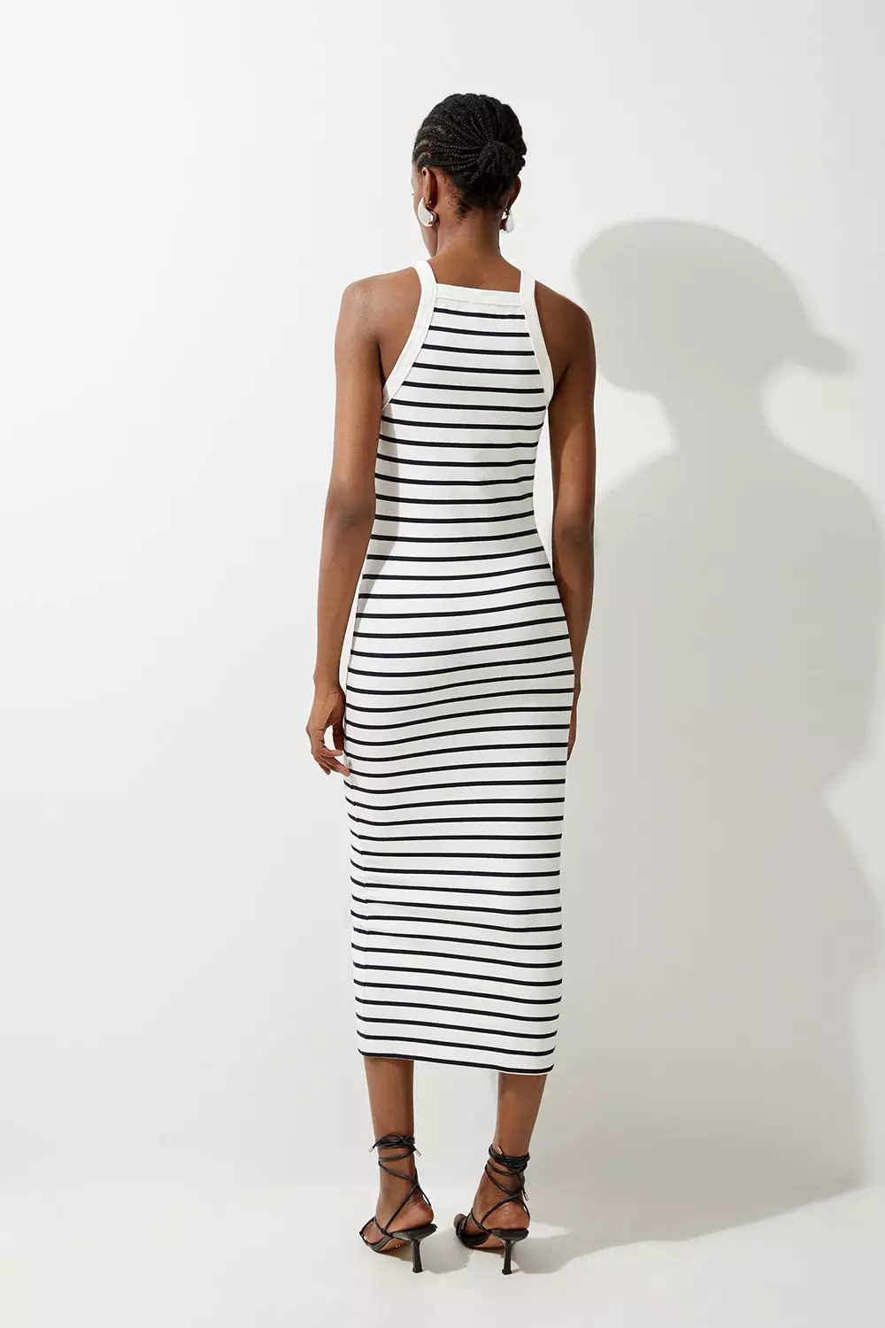KAREN MILLEN ミディドレス サテン テーラード ノースリーブ bkk14836_mauve_xl?$