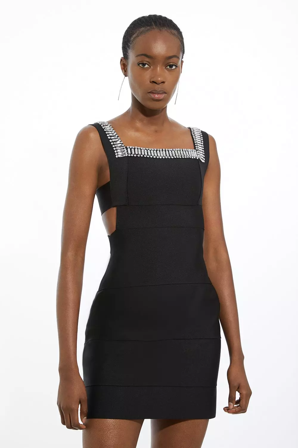 Petite little black cocktail dress online