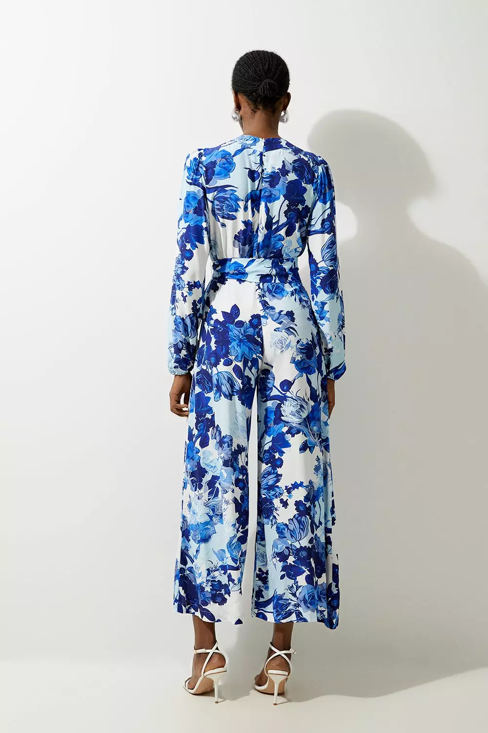 Karen millen floral jumpsuit online