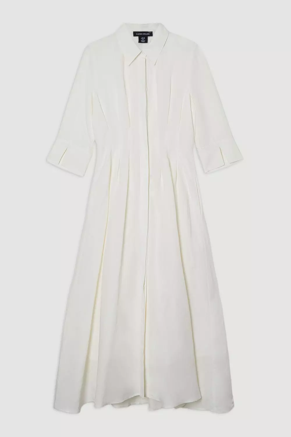 安心追跡【KAREN MILLEN】Lydia Millen テーラードドレス Lydia Millen Plus Size Viscose Floral Print Woven Maxi Dress