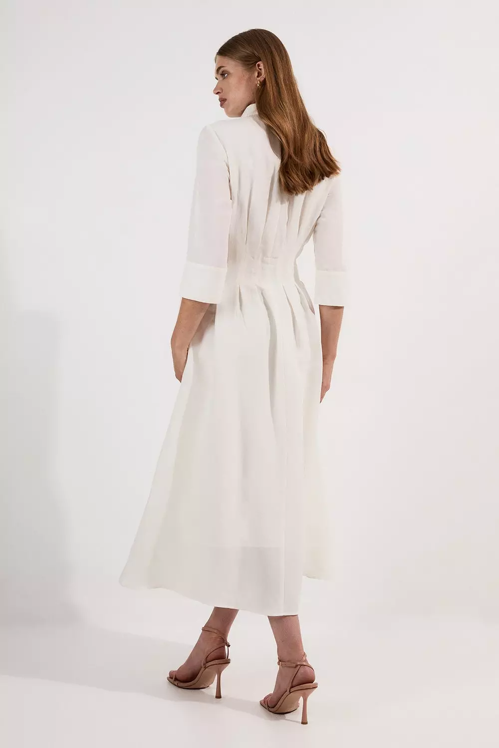 【Karen Millen】コントラスト ティップド バルドードレス bkk20710_nude_xl?$
