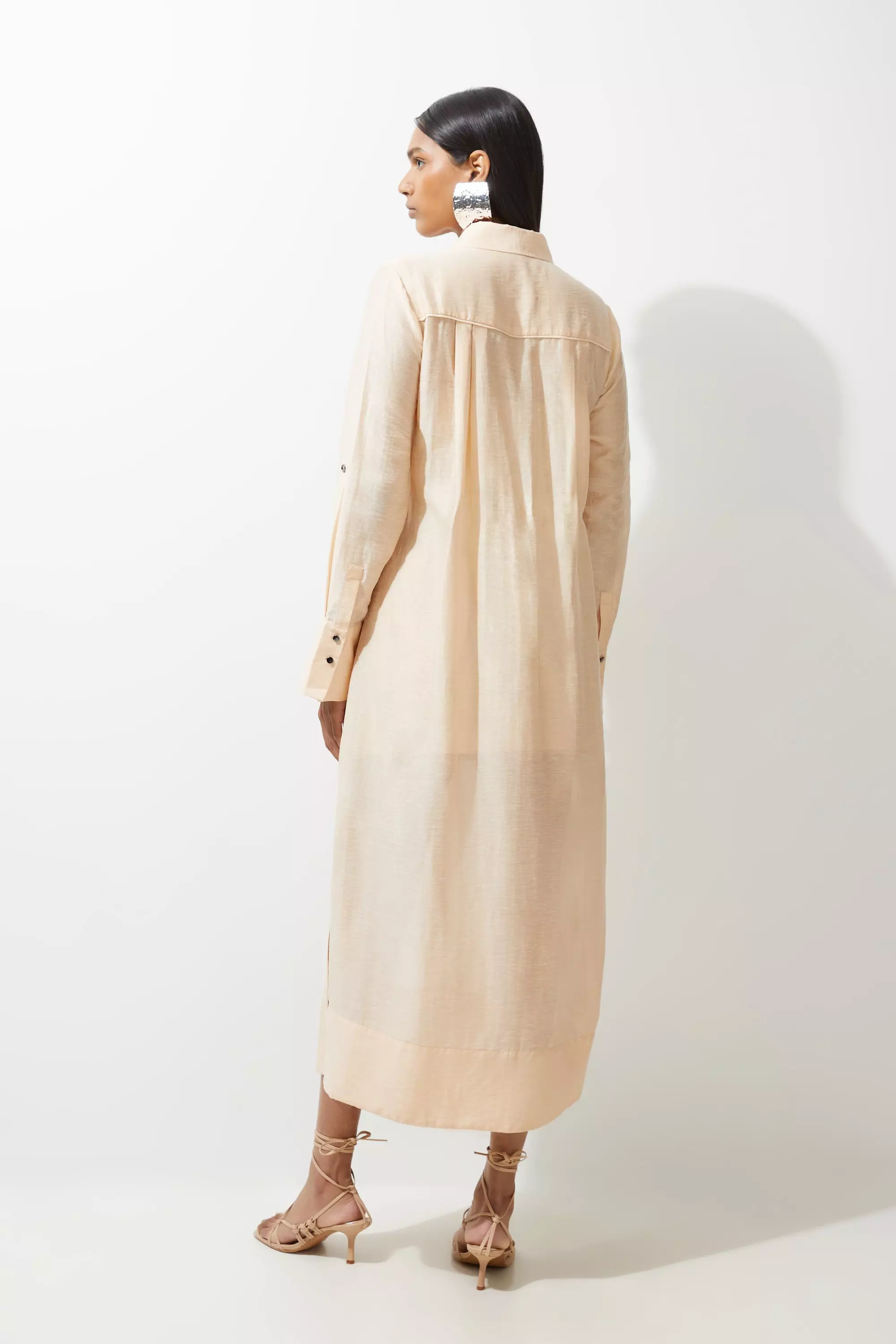 Melange-Floral-Dress-Shirt-