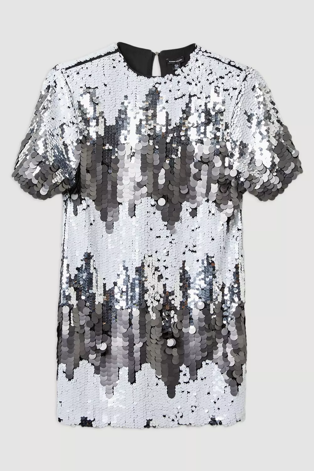 Msgm silver sequin top online