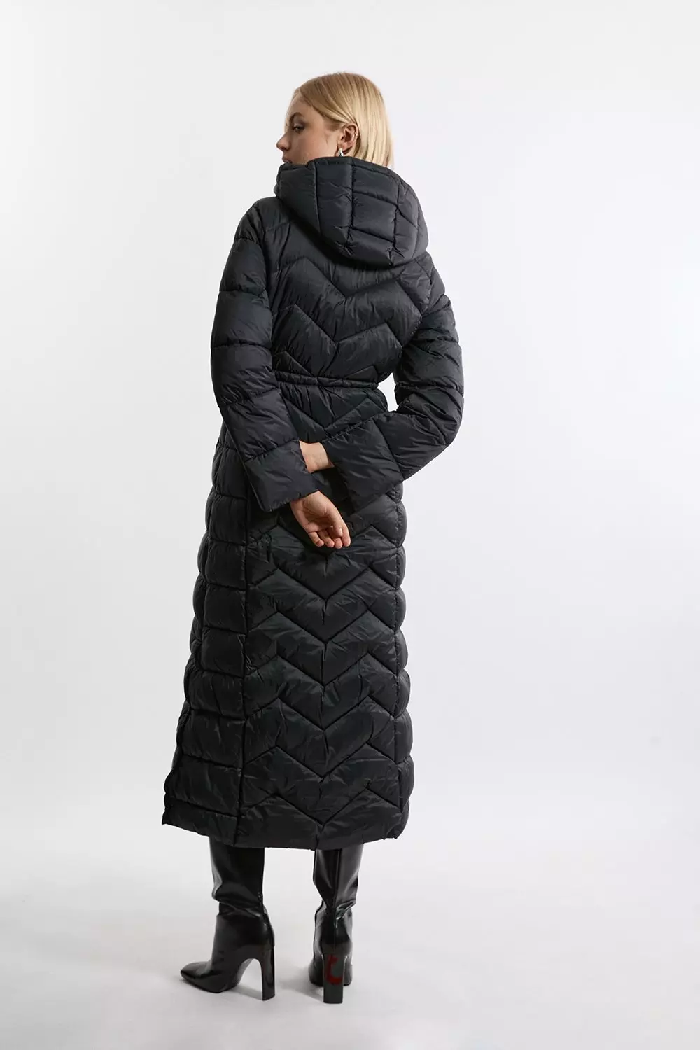 Petite black winter coat on sale