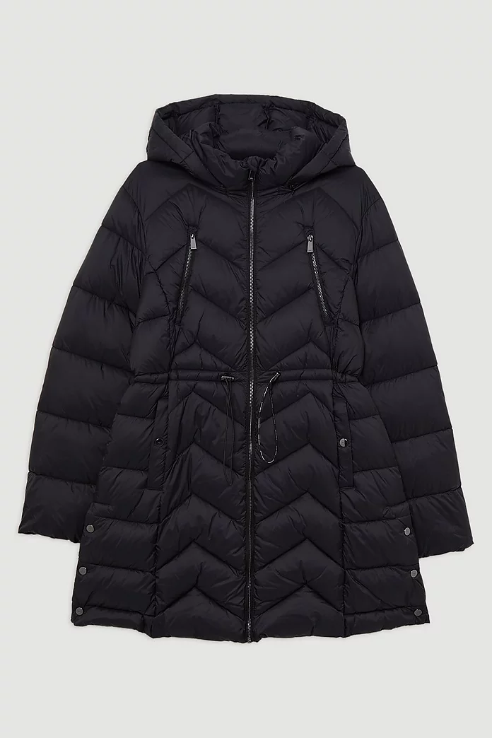 Plus Size Lightweight Packable Coat | Karen Millen Plus Size Lightweight Packable Coat | Karen Millen