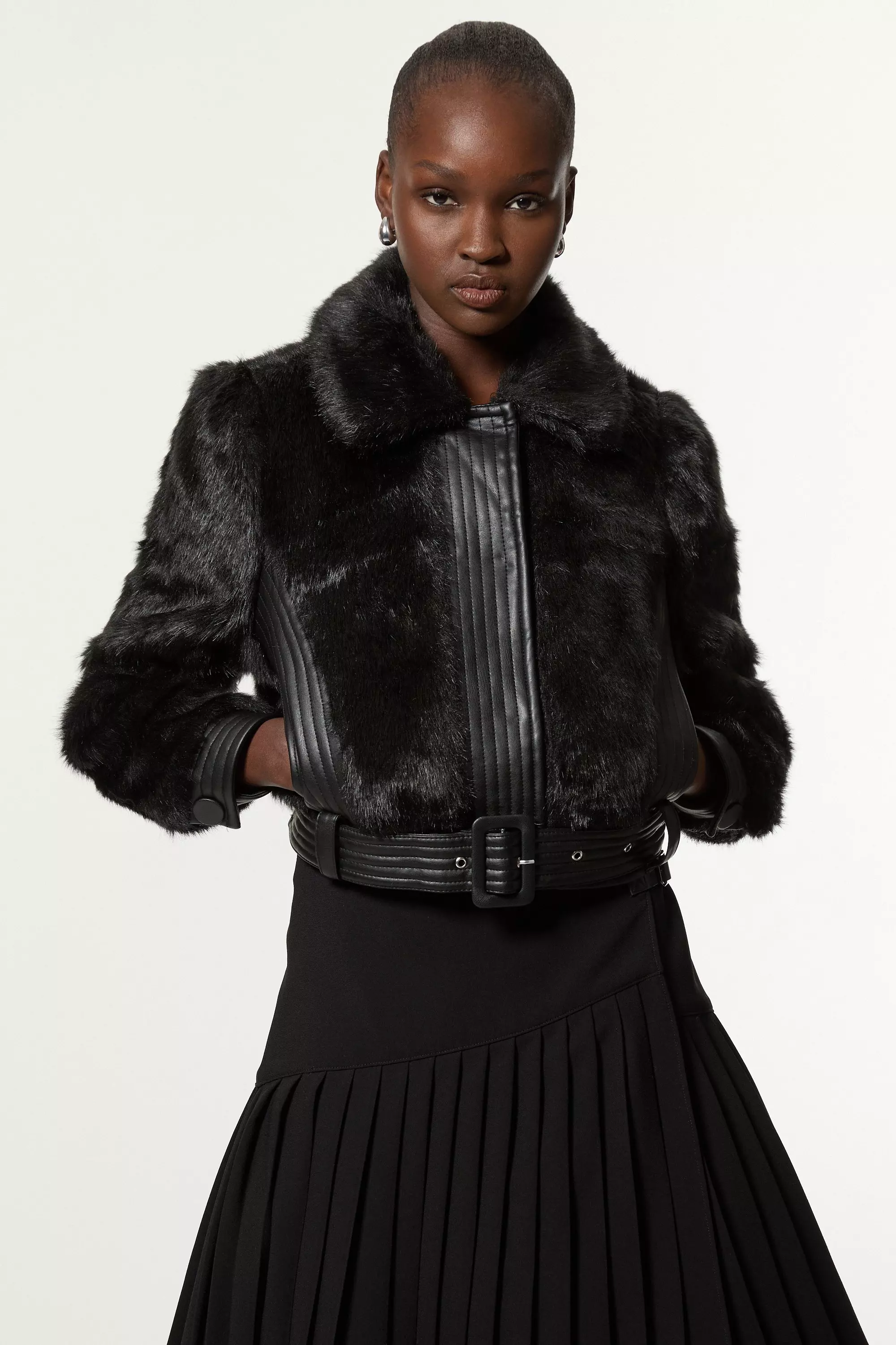 Petite cropped jacket hot sale