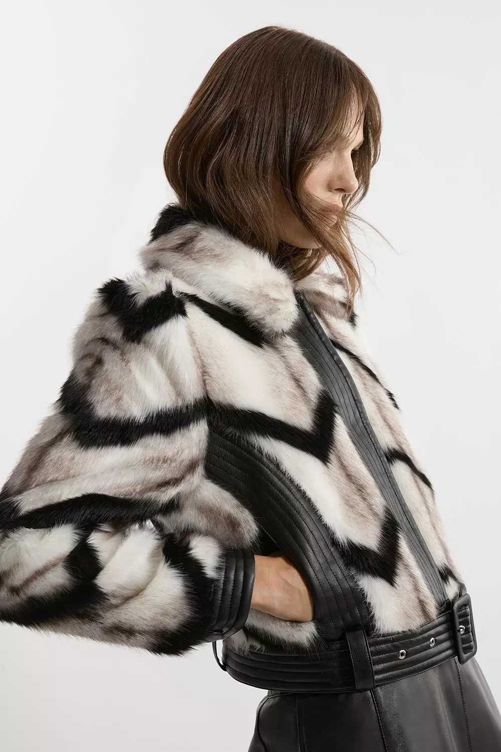 Karen millen fur hotsell