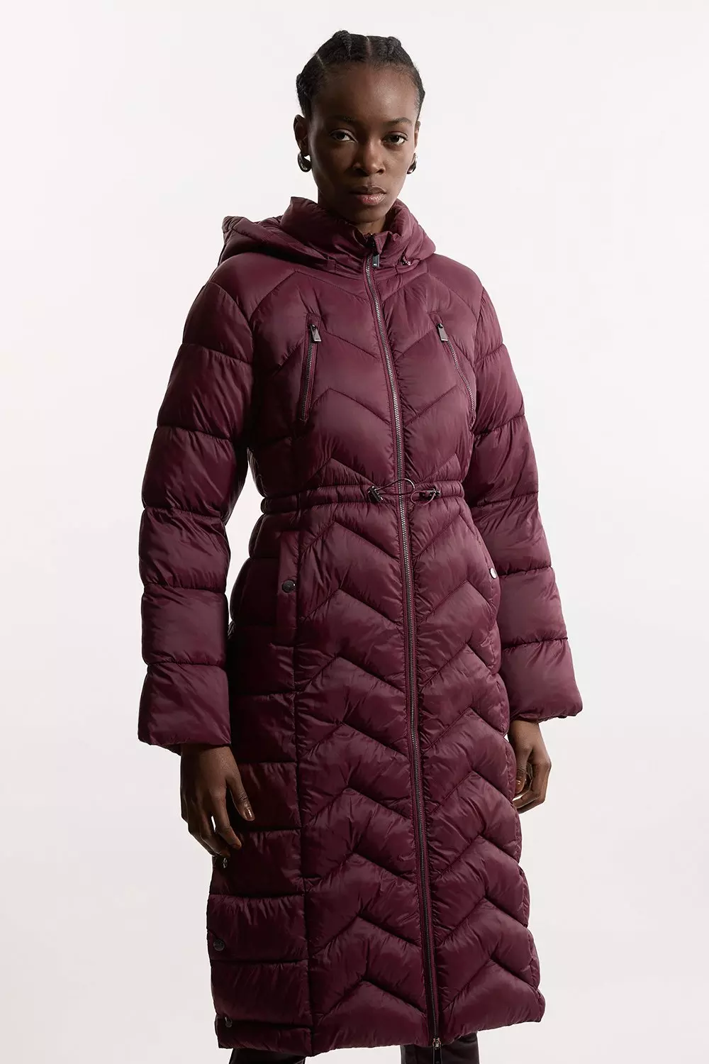 Knee length winter jacket hotsell