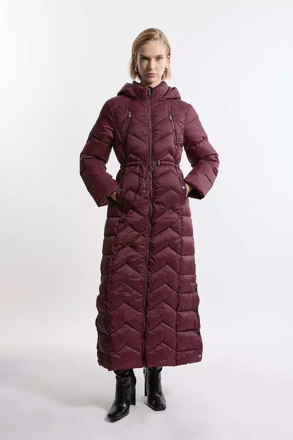 Karen millen down coat online