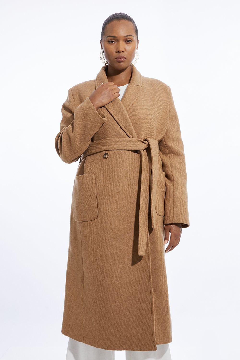 Camel coat women hotsell