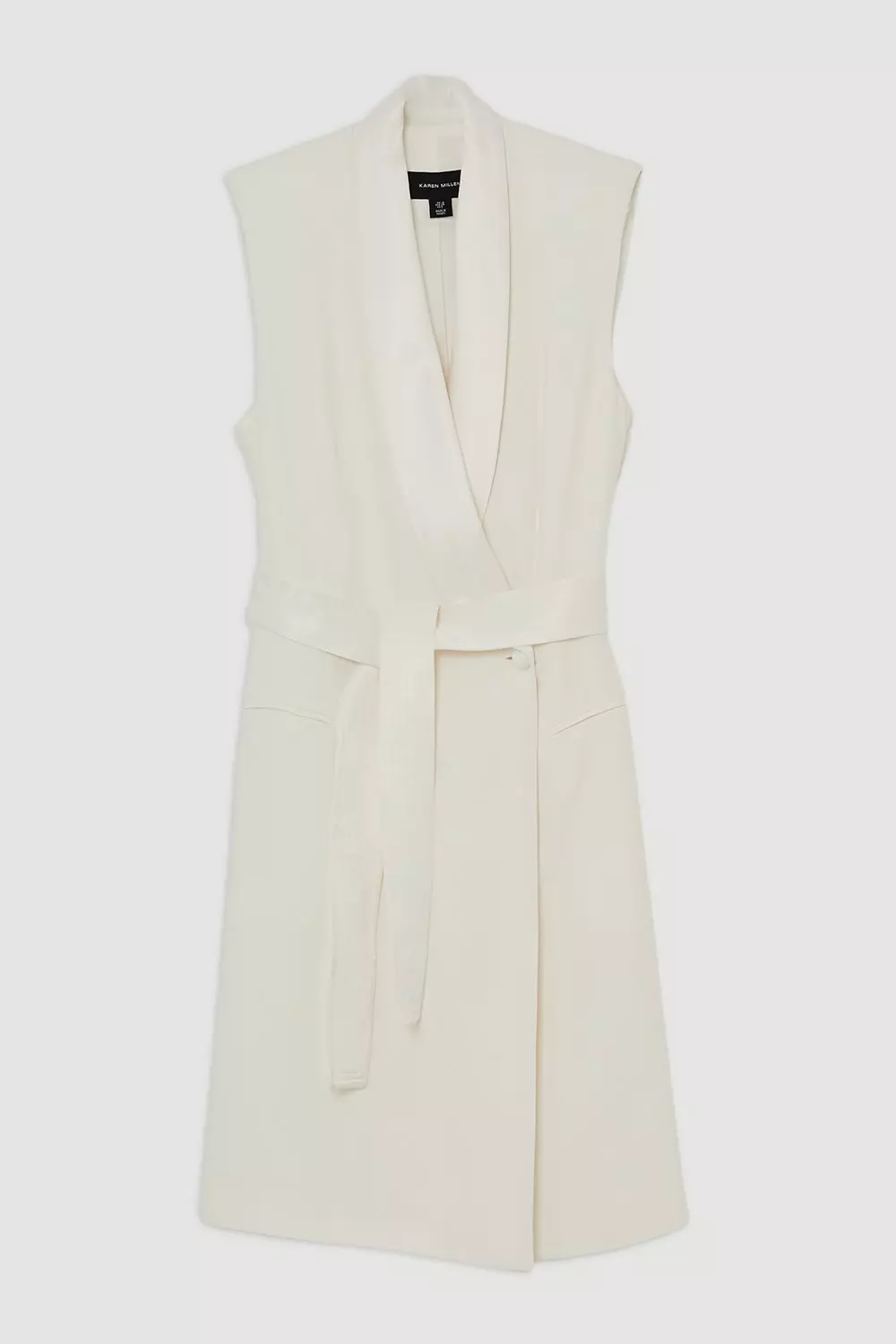 関送込【KAREN MILLEN】トロピカルクリンクルティアードドレス 日本未入荷☆Karen Millen レーストップマキシドレス