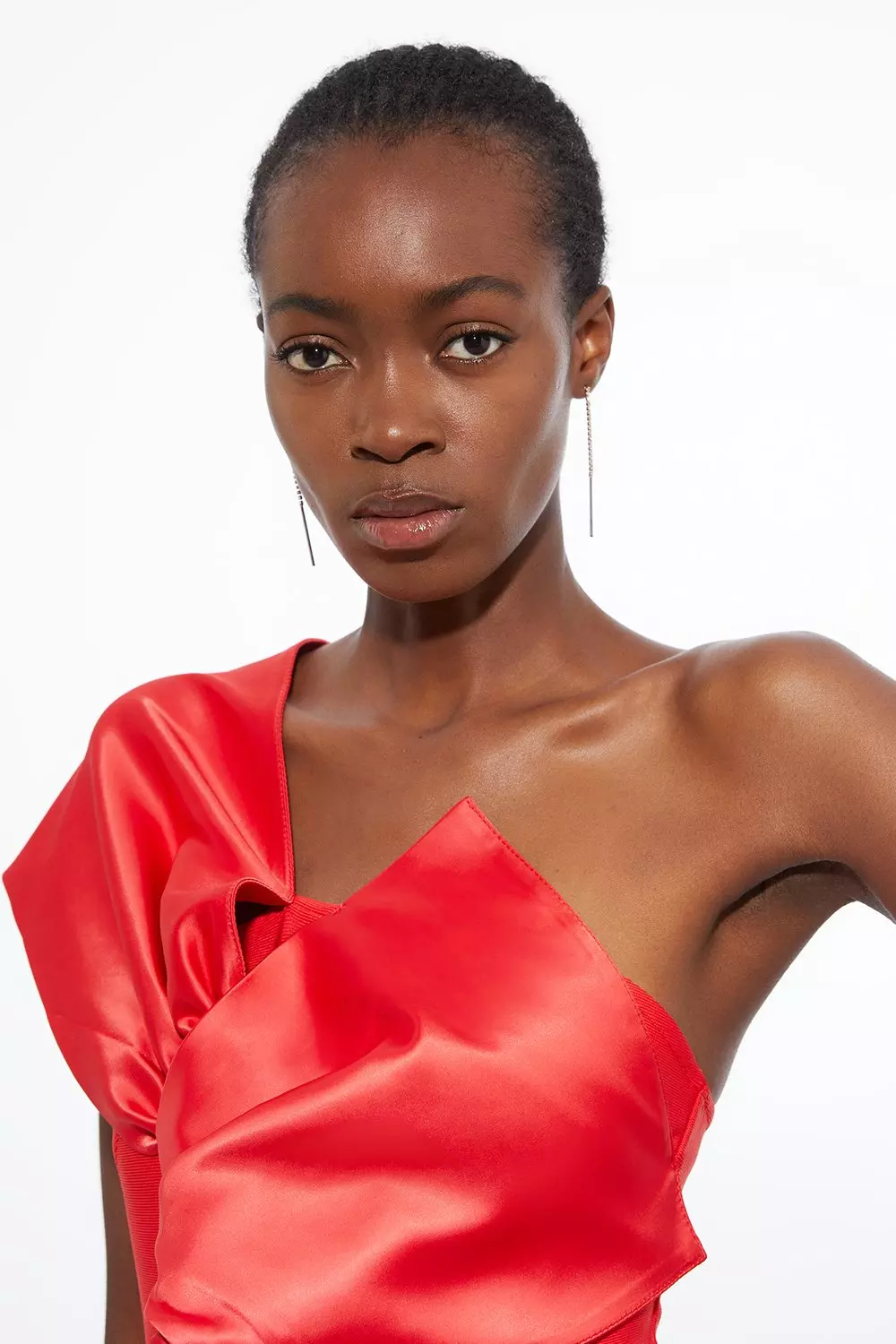 Figure Form Bandage Dramatic Bow Detail Mini Dress | Karen
