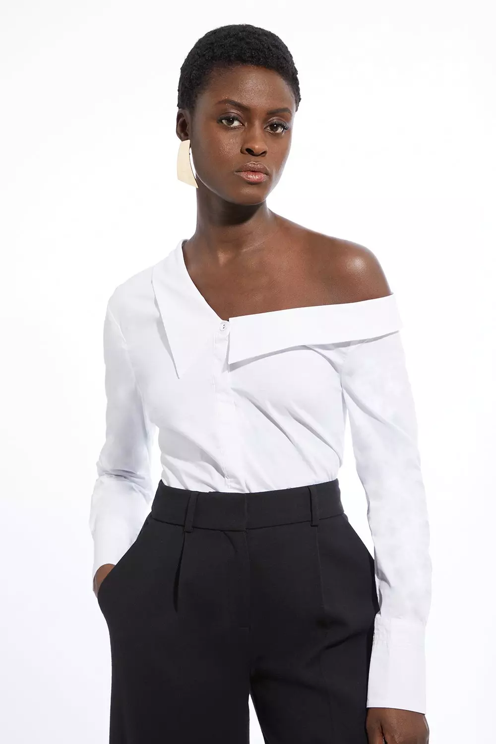 KAREN MILLEN 日本未入荷 ストライプ 襟 リボン シャツ マキシ Buy Dresses Karen Millen in Saudi Arabia | VogaCloset