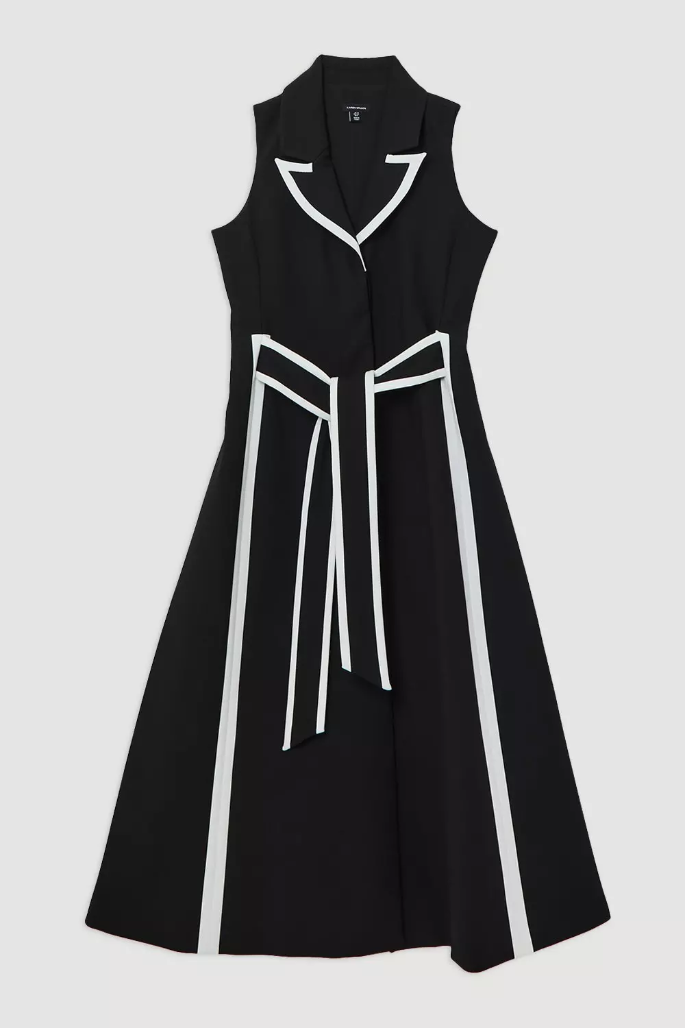 安心追跡【KAREN MILLEN】バンデージニットミニタリ―マキシ KAREN MILLEN Petite Figure Form Bandage Knit All Over