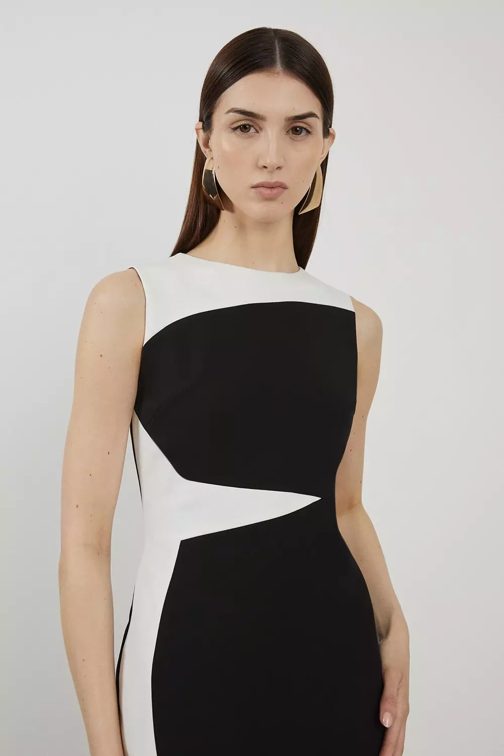 Colour block pencil dress hotsell