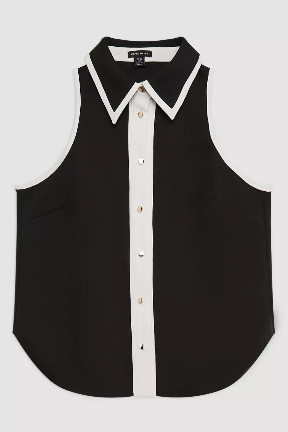 Lace Detail Chiffon Blouse Black | NA-KD