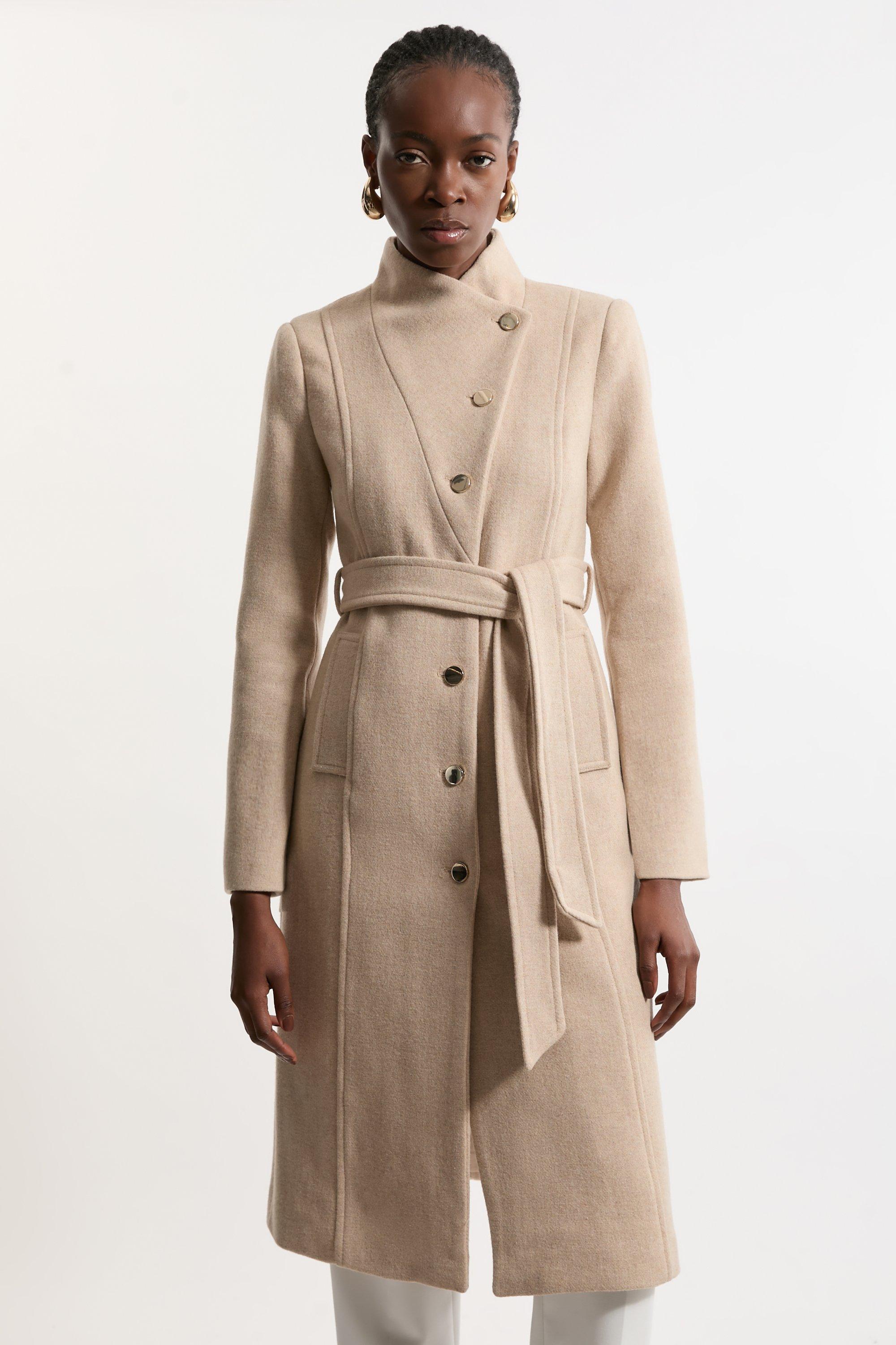 Karen millen coats sale best sale