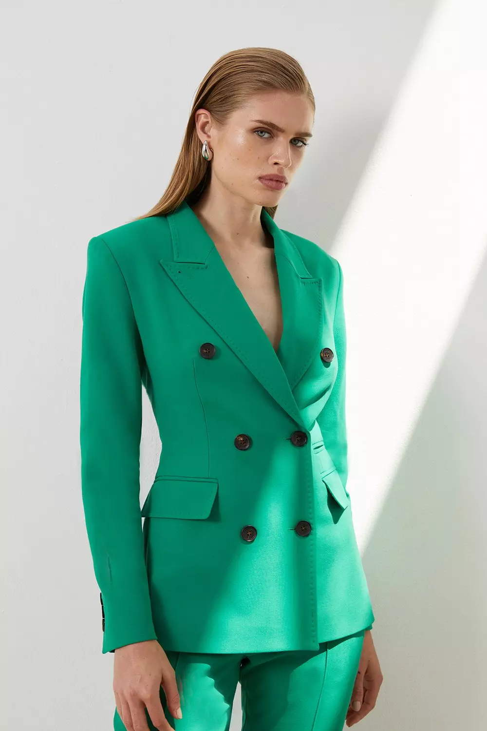 Karen millen double breasted blazer hotsell