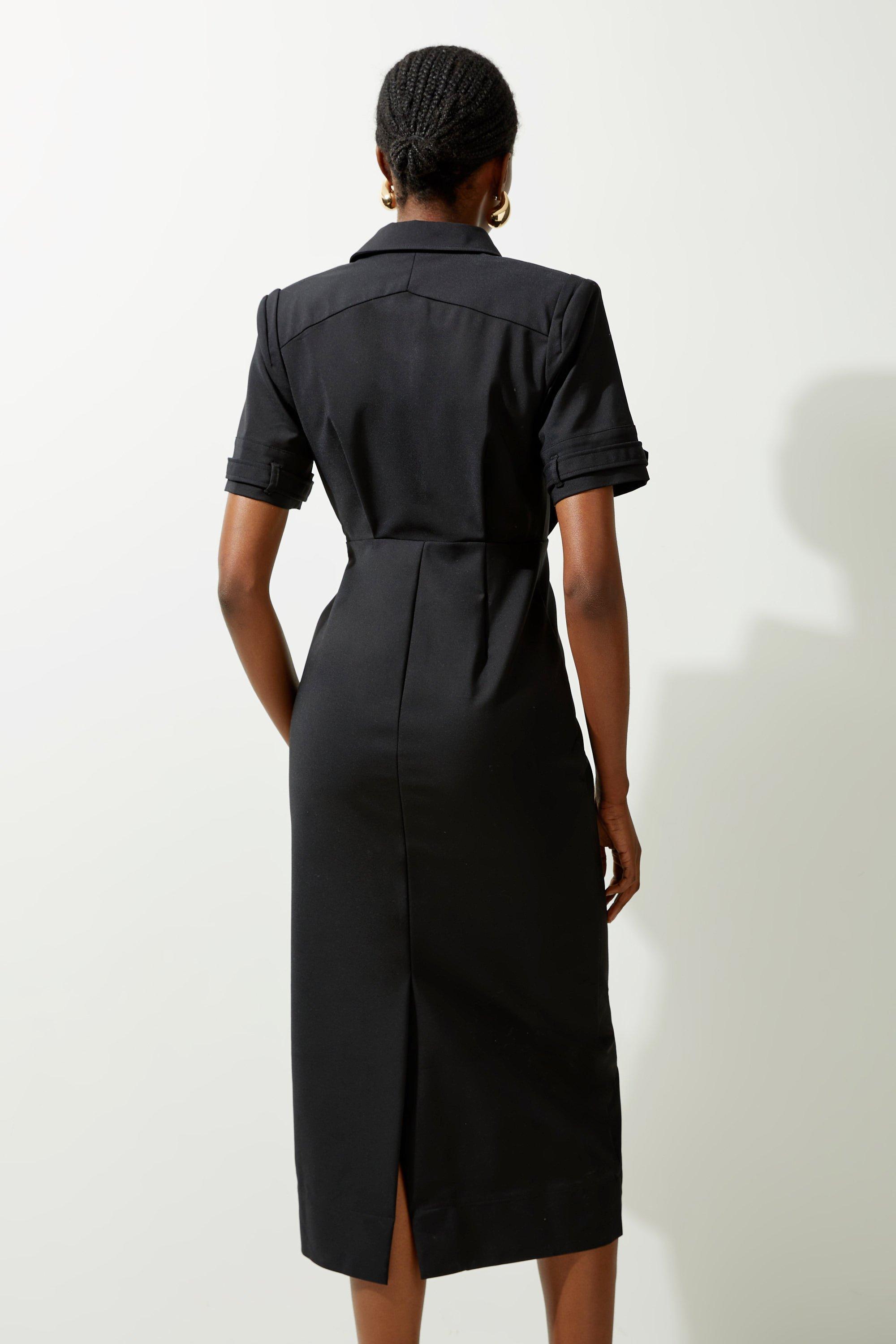 新品未使用完売　josemoon BACK TWIST SHIRT DRESS 新品未使用完売 josemoon BACK TWIST SHIRT DRESS
