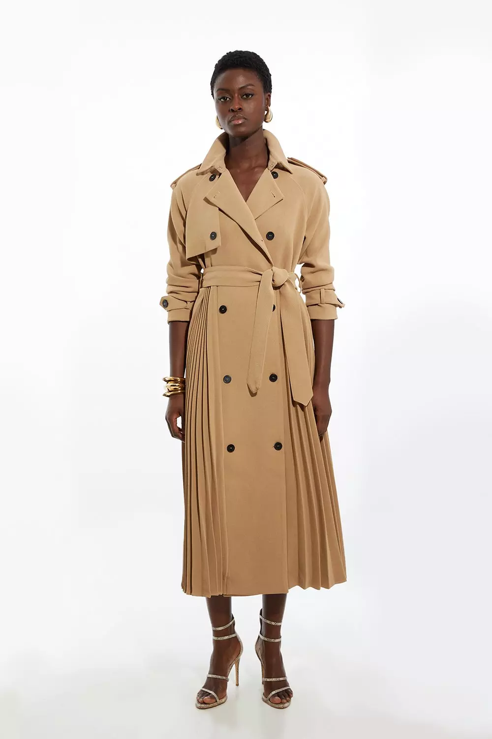 Belted coat petite hotsell