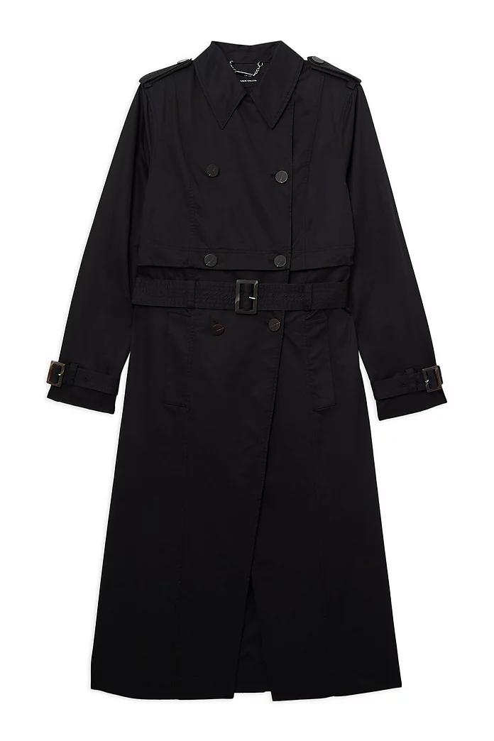 Tailored Cotton Multiway Trench Coat | Karen Millen Tailored Cotton Multiway Trench Coat | Karen Millen