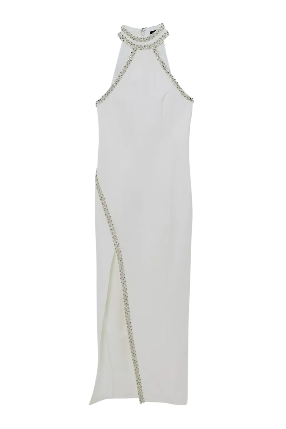【Karen Millen】日本未入荷！ Studded Ponte Jersey Midi Dress Studded Ponte Jersey Midi Dress | Karen Millen