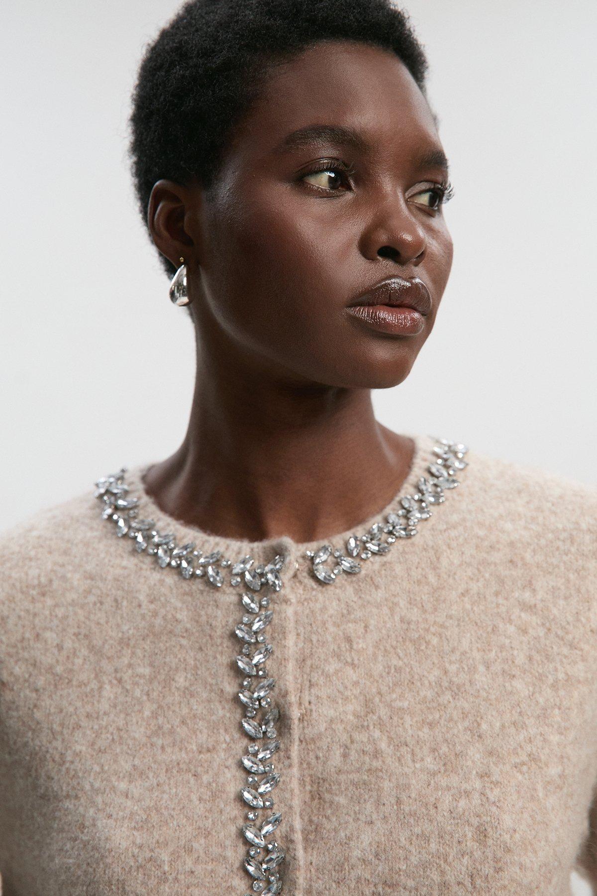 Beige Sweaters | Karen Millen US