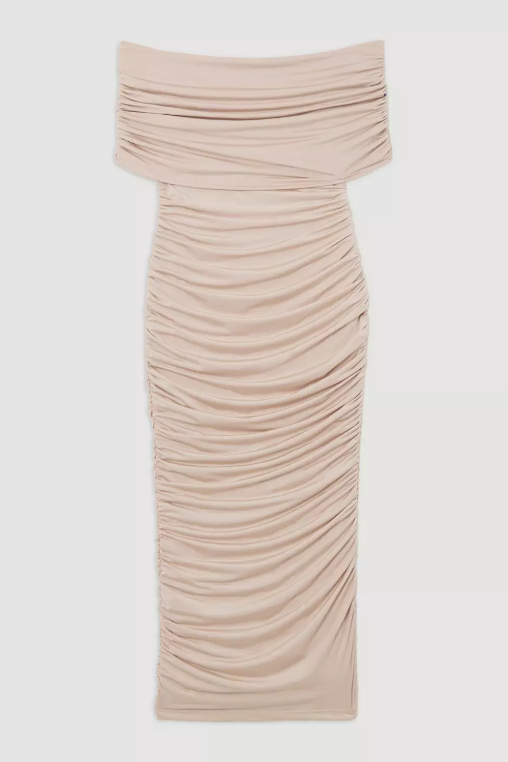 Petite Drapey Slinky Jersey One Shoulder Maxi Dress | Karen