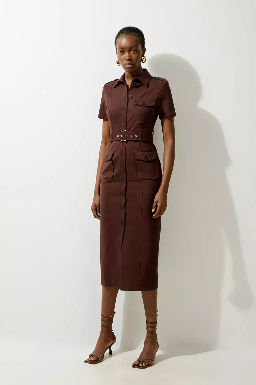 Ponte dress with pockets hotsell