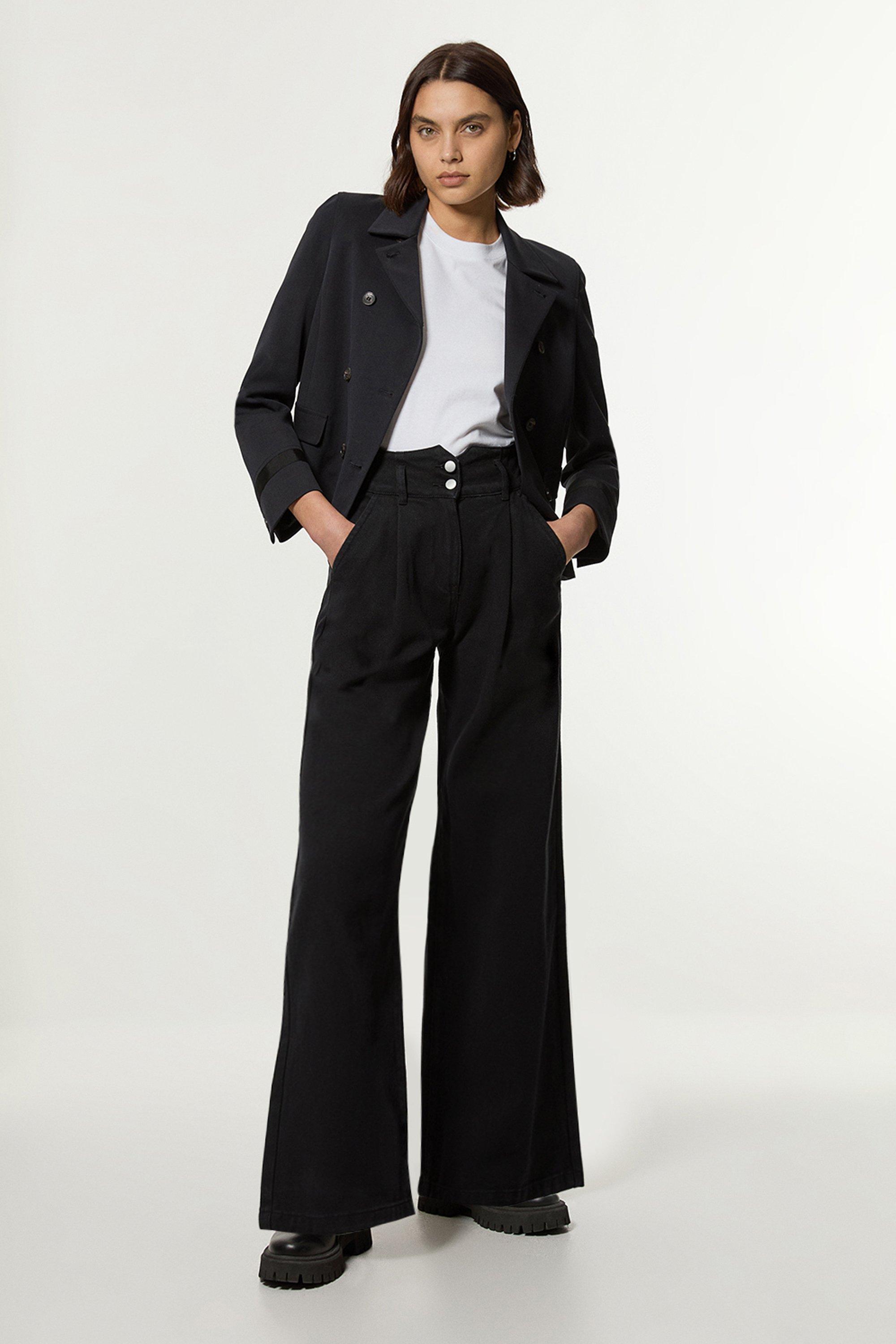 Petite Black Trousers Karen Millen