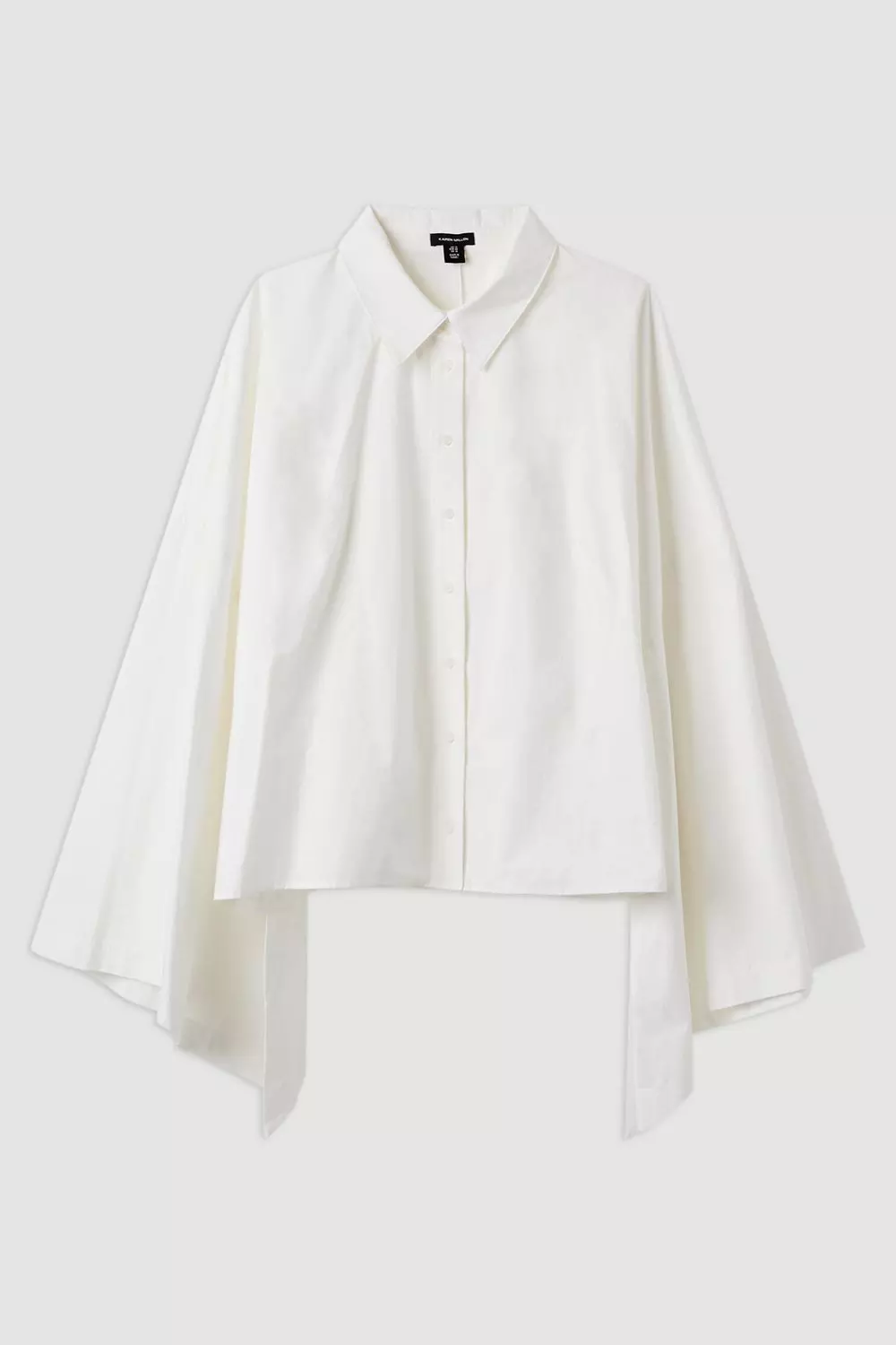 美品POLYPLOID RAGLAN STAND COLLAR SHIRT B POLYPLOID/RAGLAN STAND COLLAR SHIRT B (GRAY/BLUE)