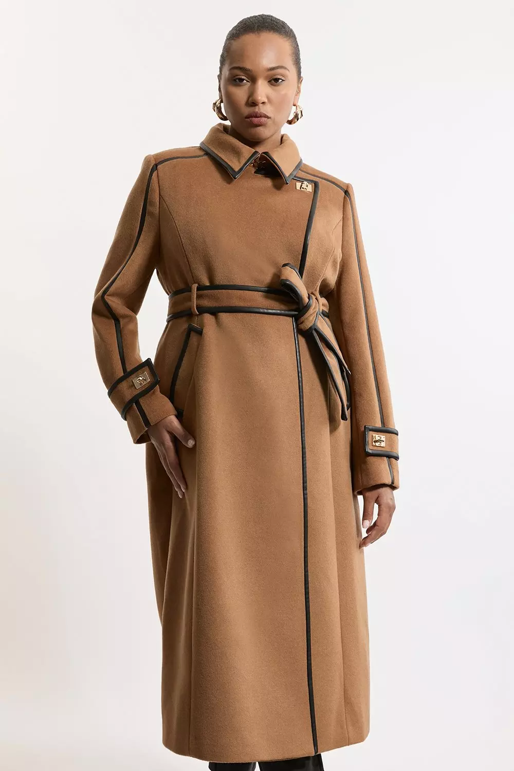 Plus wool coat best sale