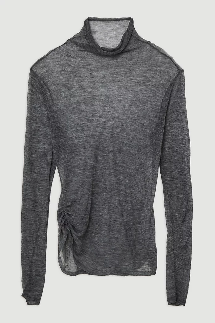 Wool Sheer Knit Turtleneck | Karen Millen Wool Sheer Knit Turtleneck | Karen Millen
