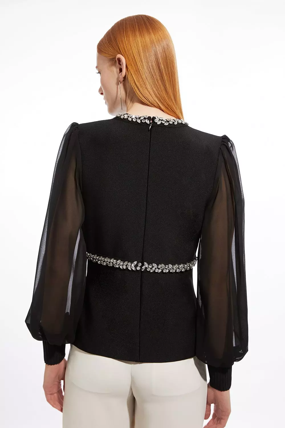 ◆KAREN MILLEN◆ビスコース タートルネックニットドレス/ black bkk20650_black_xl?pdp.template