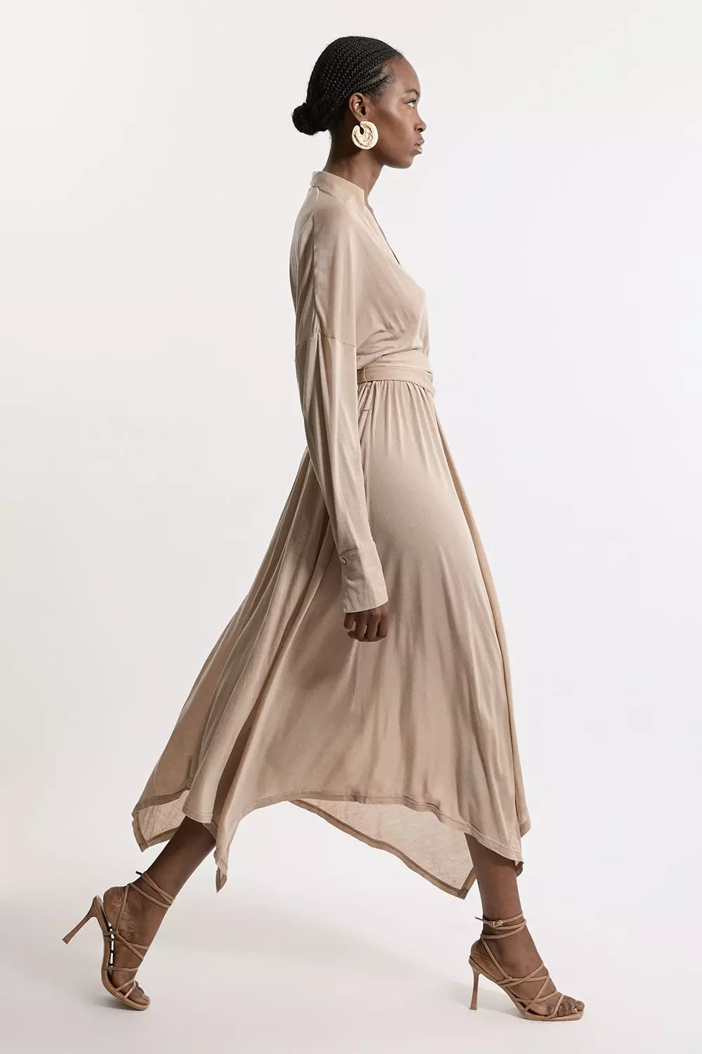 MILLO WOMEN☆Hem Line Midi Dress bkk20220_neutral_xl?$