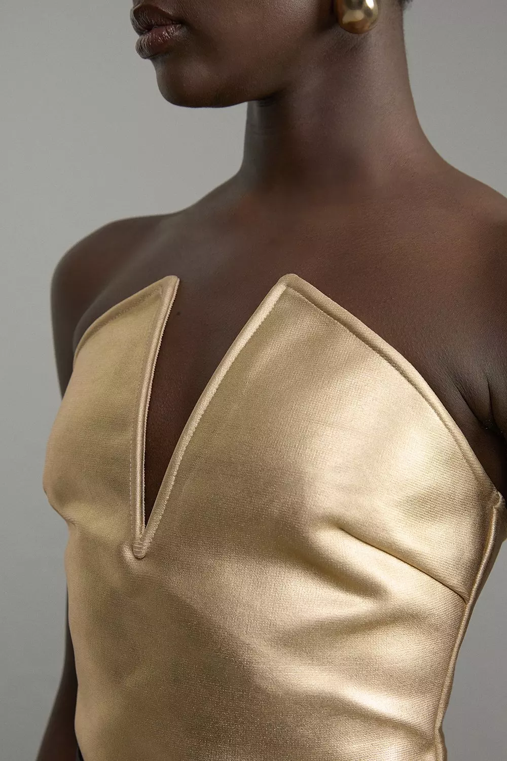★Karen Millen トップステッチGoldハードウエア 上質ワンピ★ Buy Dresses Karen Millen in Egypt | VogaCloset