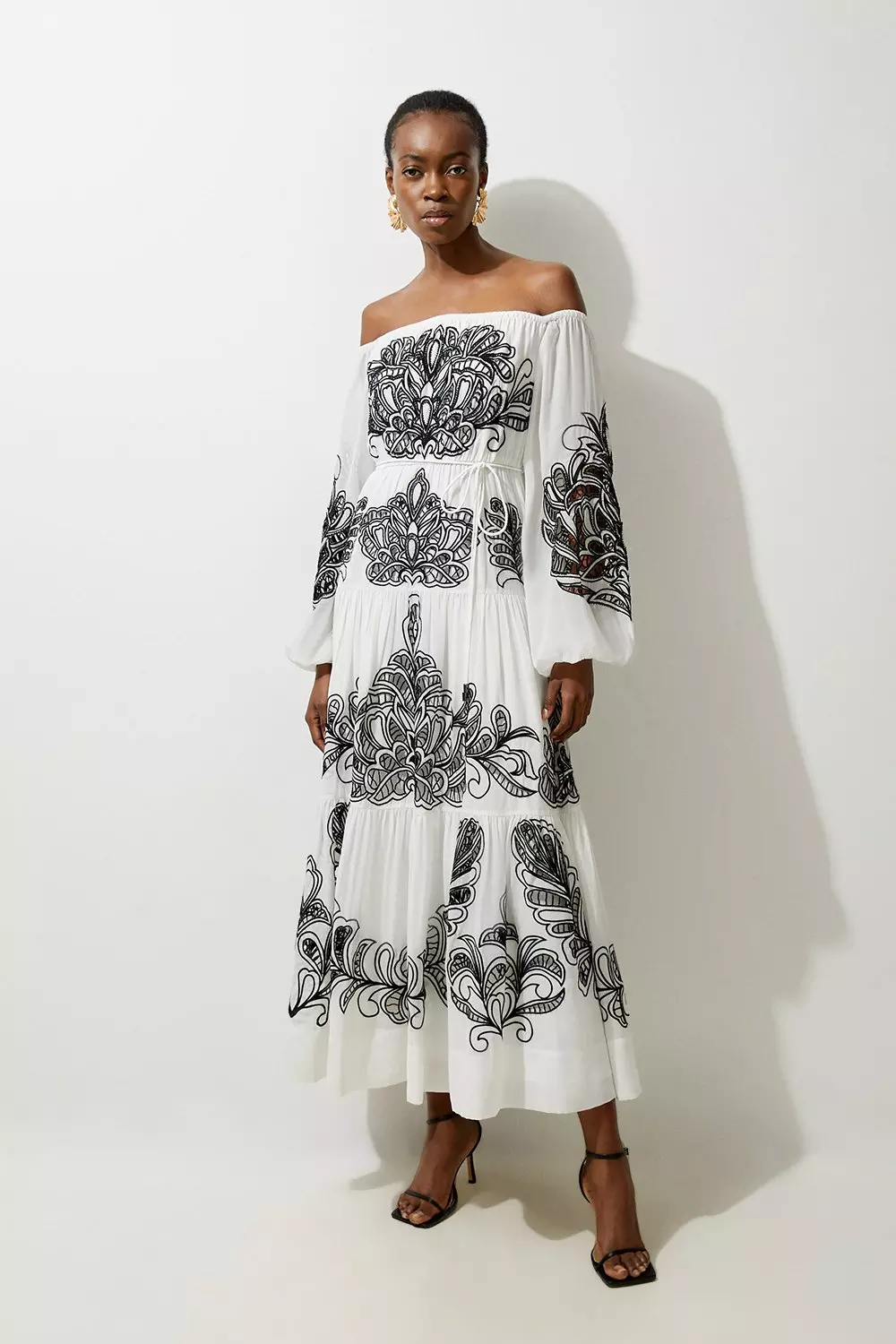 Karen millen bardot dress sales