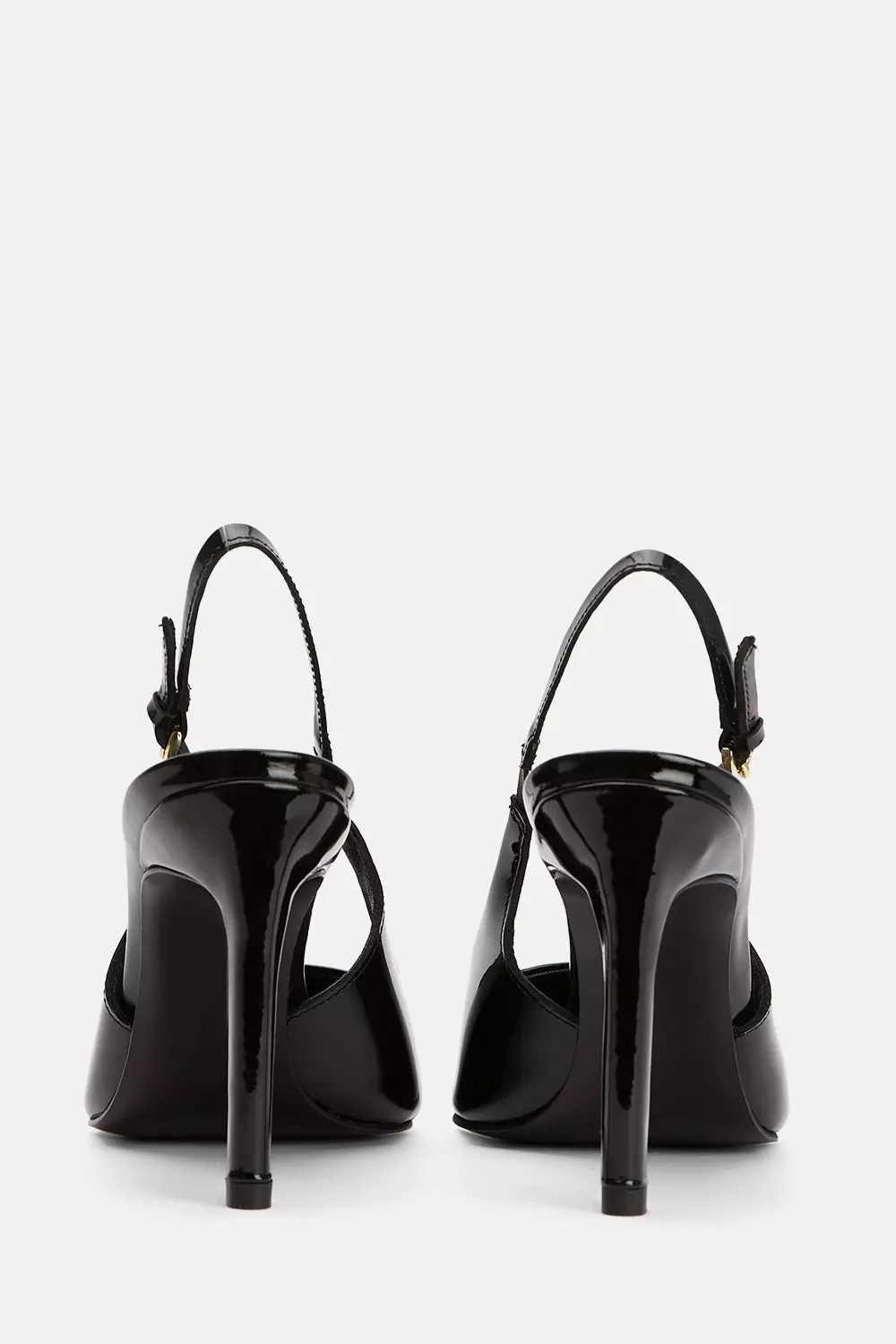 Patent Leather Point Heels | Karen Millen