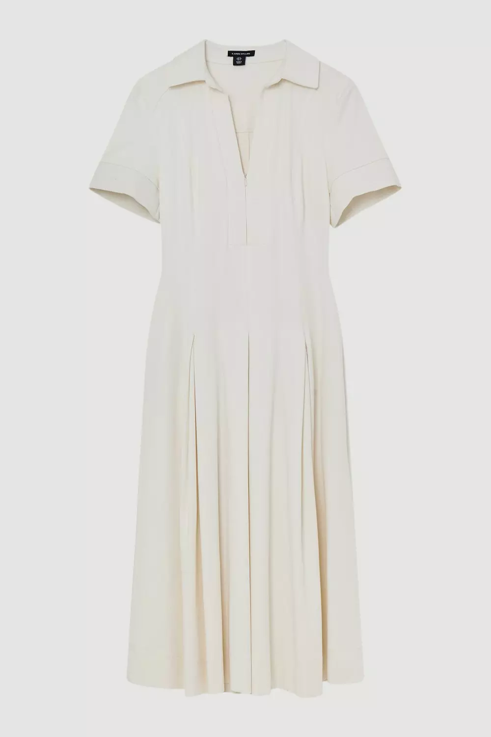 Tailored Full Skirted Maxi Shirt Dress | Karen Millen