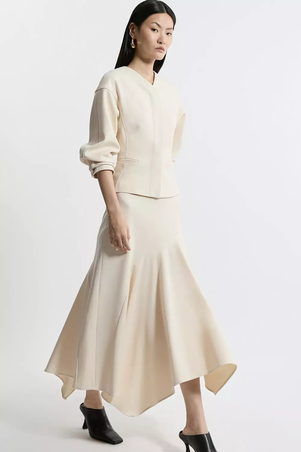 Structured skirt sales