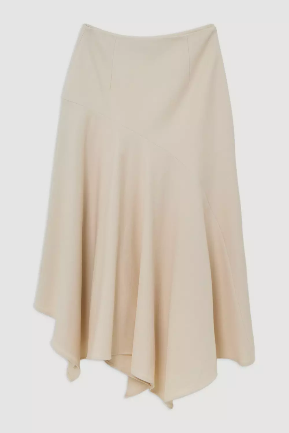 ✨新品✨ セオリー SEAMED MIDI SKIRT リネン スカート LL セール】 平織りリネンサーキュラースカート （ロング・マキシ丈