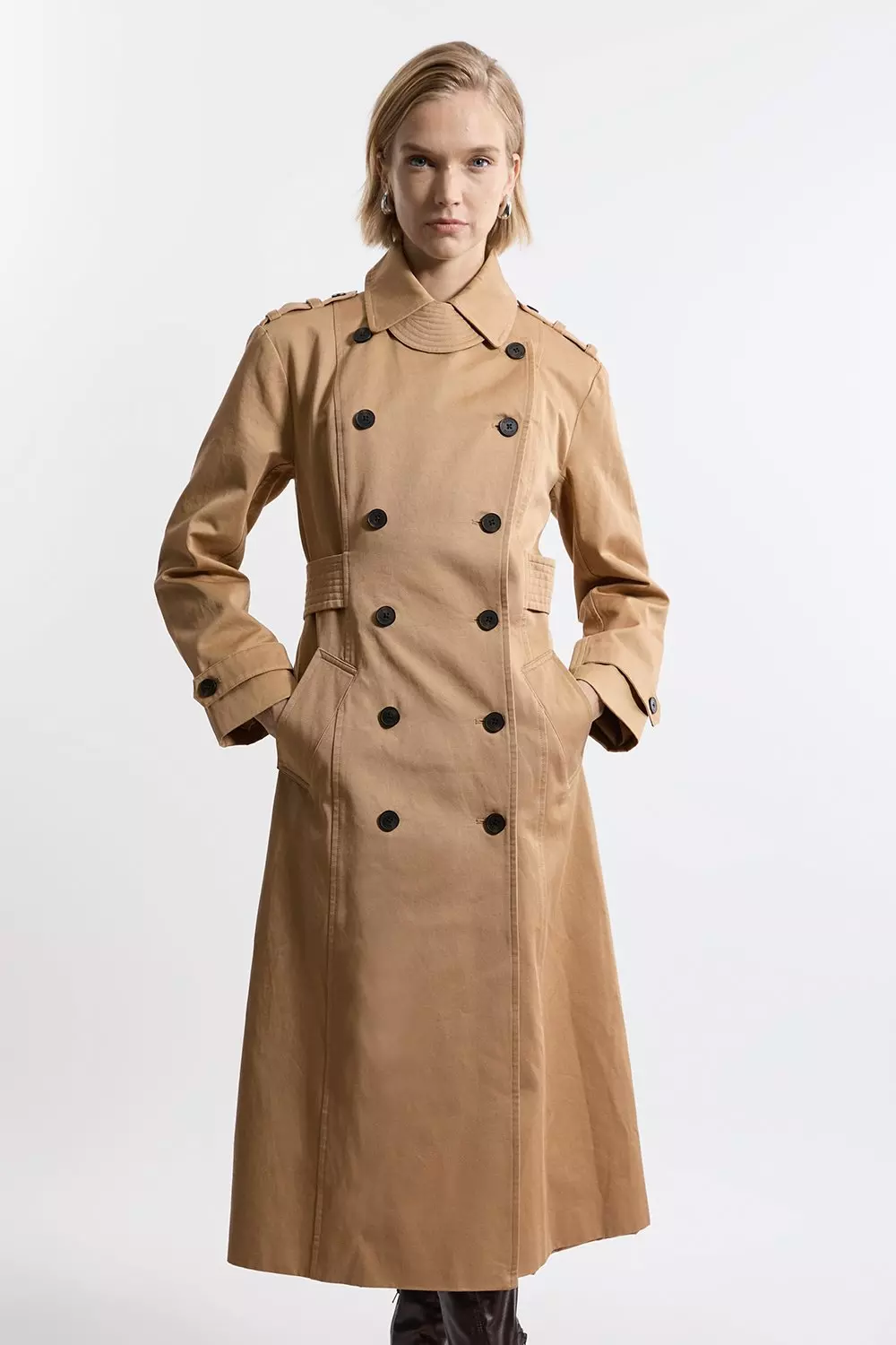 Ameri Vintage｜TRENCH LIKE MIDI COAT Ameri（アメリ）の「TRENCH LIKE MIDI COAT（その他アウター