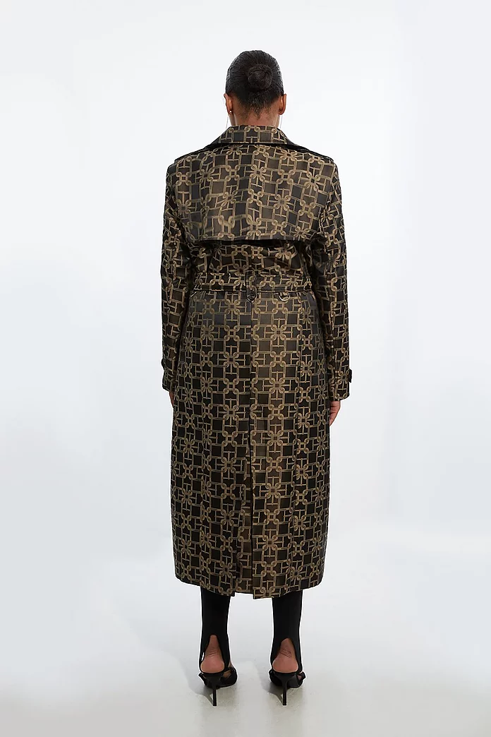 Plus Size Tailored Double Breasted Belted Trench Coat Plus Size Tailored Double Breasted Belted Trench Coat