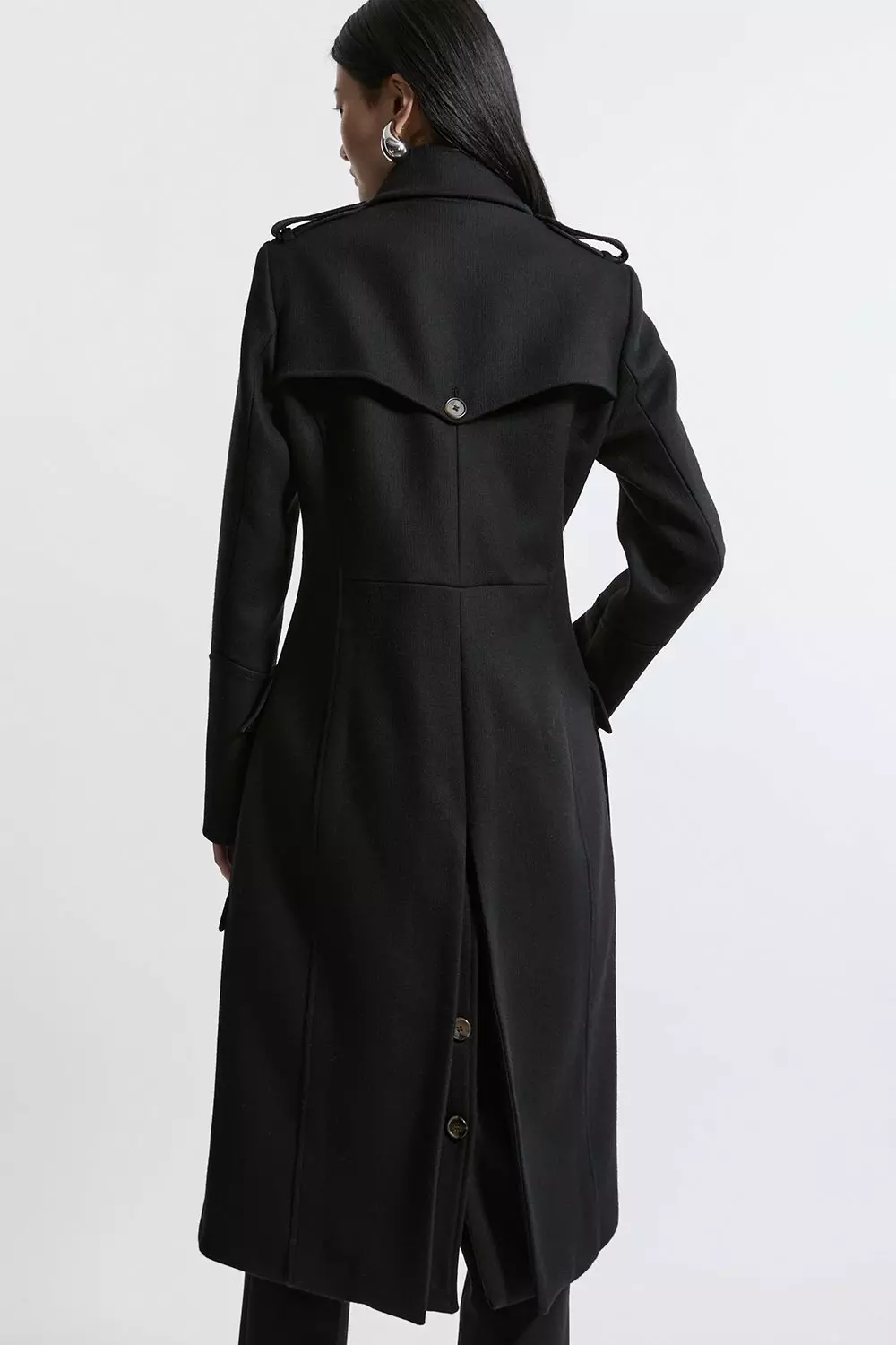 Mai.mai sale Made in Italy Ladies Black Coat