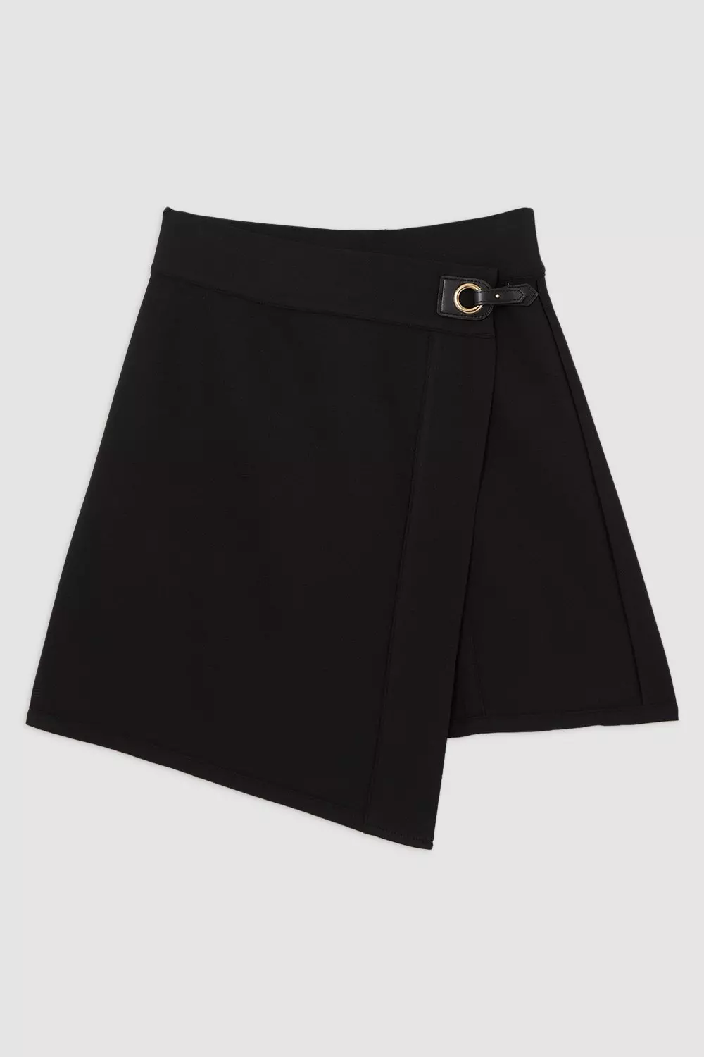 Figure Form Bandage Asymmetric Mini Skirt Karen Millen